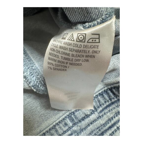 Studio Park X Amy Stran Denim Lady Jacket Light Wash X-Large Fall Button Front - Picture 13 of 14